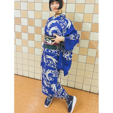 レディース　足袋クルーソックス（さんかく）