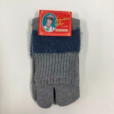 レディース　足袋クルーソックス（さんかく）