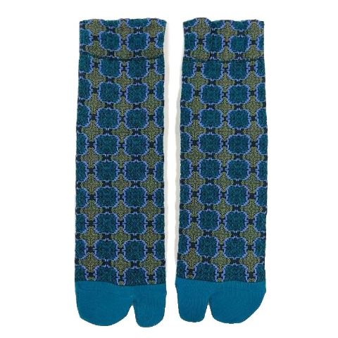 レディース　足袋クルーソックス（さんかく）