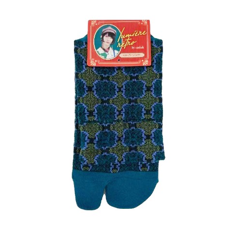 レディース　足袋クルーソックス（さんかく）