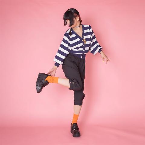 レディース　足袋クルーソックス（さんかく）