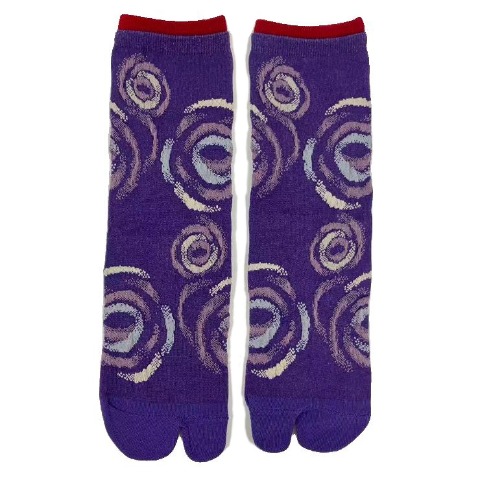 レディース　足袋クルーソックス（さんかく）