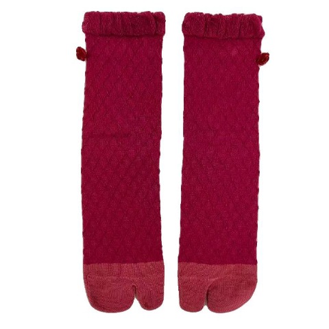 レディース　足袋クルーソックス（さんかく）