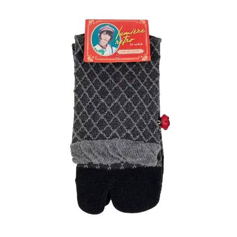 レディース　足袋クルーソックス（さんかく）