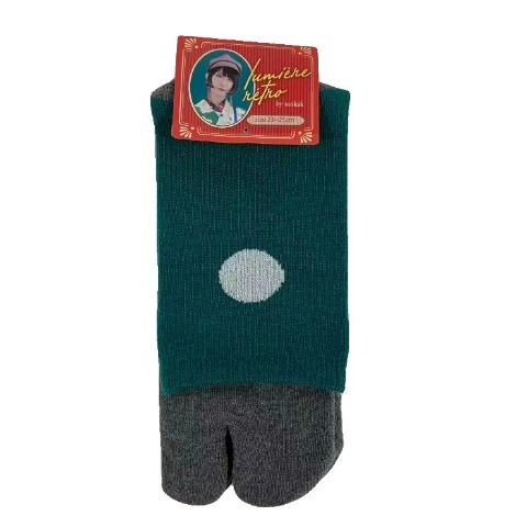 レディース　足袋クルーソックス（さんかく）