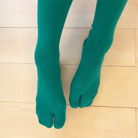 レディース　足袋ハイソックス（さんかく）