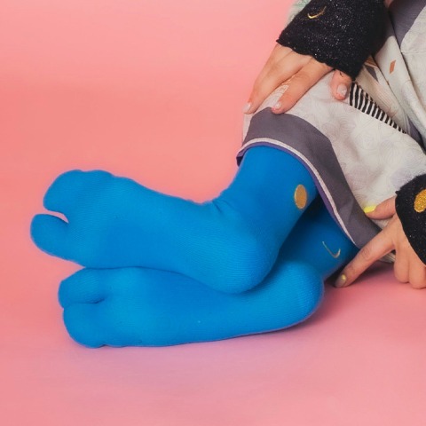 レディース　足袋ハイソックス（さんかく）