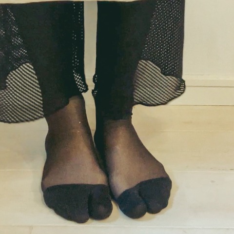 レディース　足袋ハイソックス（さんかく）