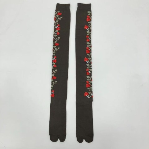 レディース　足袋オーバーニーソックス（さんかく）