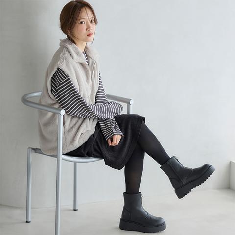 レディース　タイツ（どこでもっと！×田中里奈）30デニール