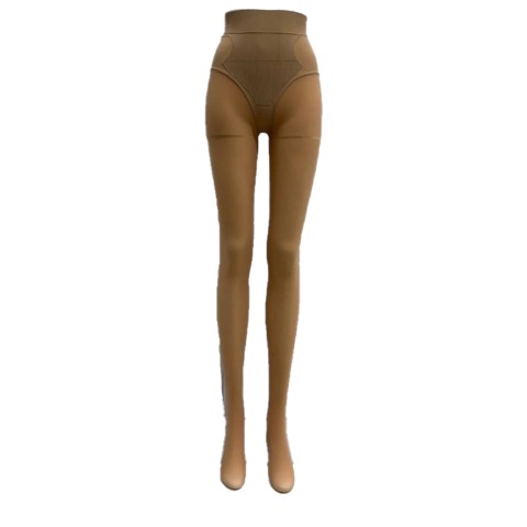 レディース　80デニールタイツ（おかだゆり）お腹部分パワーネット付き