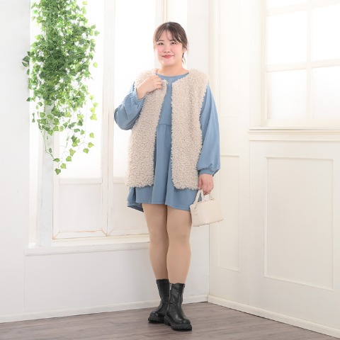 レディース　美肌見えタイツ（komachi）80デニール