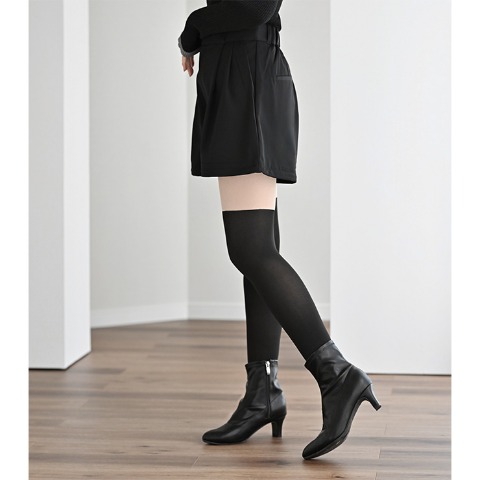 レディース　フェイクオーバーニータイツ（MUMU）