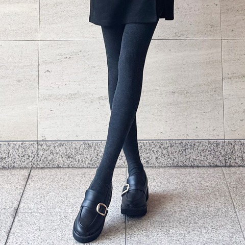 レディース　綿混裏パイルタイツ（Miii）