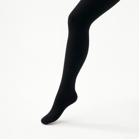 レディース　綿混裏パイルタイツ（Miii）
