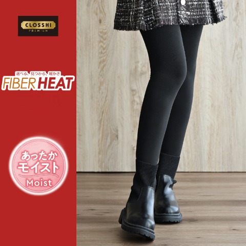 レディース　タイツ（FIBER HEAT×MUMU）