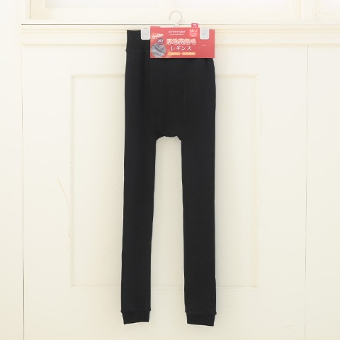 レディース　厚地裏起毛10分丈レギンス（komachi）260デニール