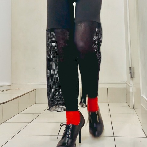 レディース　レギンス（さんかく）