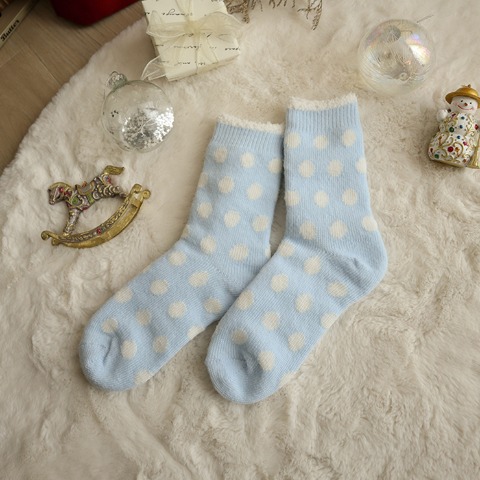 レディース ソックス　ハッピーバッグ（terawear emu）クリスマスオーナメント付