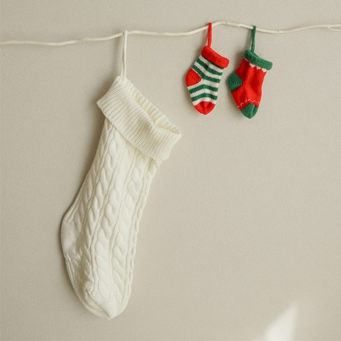 レディース ソックス　ハッピーバッグ（terawear emu）クリスマスオーナメント付