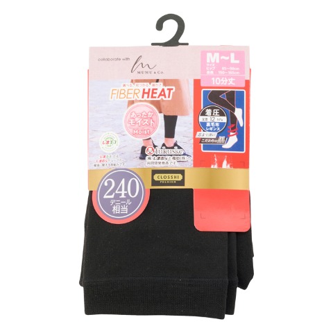 レディース　レギンス（FIBER HEAT×MUMU）