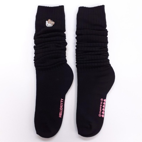 キッズ　ルーズソックス 50cm丈（19-24cm・ハローキティ）