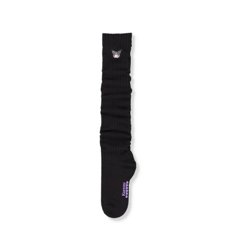 キッズ　ルーズソックス 50cm丈（19-24cm・クロミ）