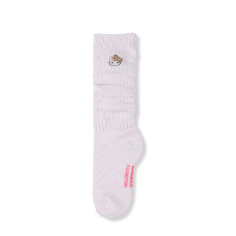 キッズ　ルーズソックス 30cm丈（19-24cm・ハローキティ）
