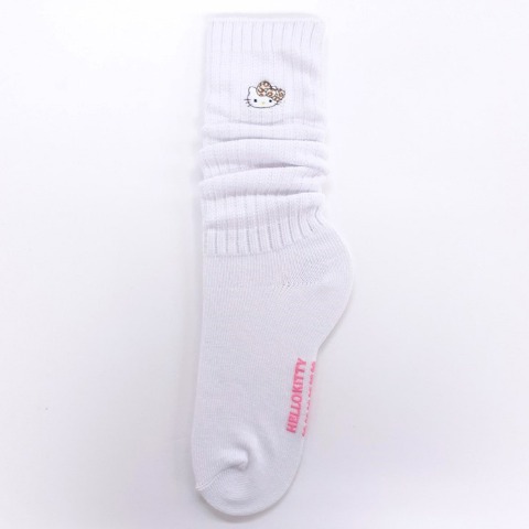 キッズ　ルーズソックス 30cm丈（19-24cm・ハローキティ）