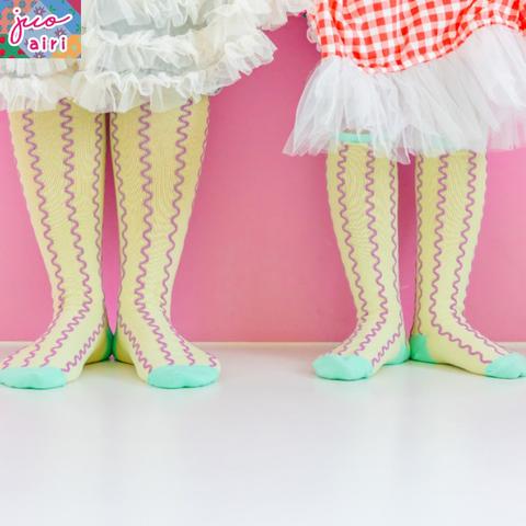 キッズ　ハイソックス（15-20cm・JUO×あいり）