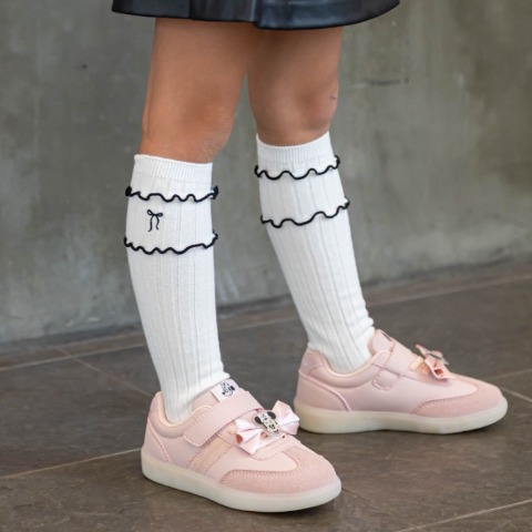キッズ　ハイソックス（15-20cm・anna）