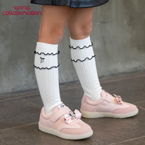 キッズ　ハイソックス（15-20cm・anna）