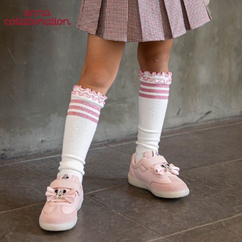 キッズ　ハイソックス（15-20cm・anna）