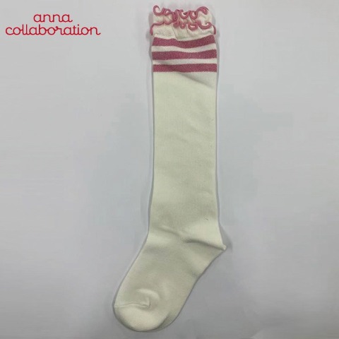 キッズ　ハイソックス（15-20cm・anna）