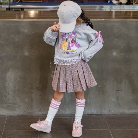 キッズ　ハイソックス（15-20cm・anna）