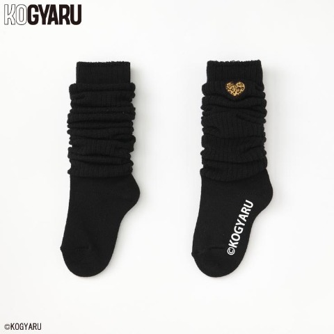 キッズ　ソックス 50cm丈（15-20cm・19-24cm・KOGYARU）