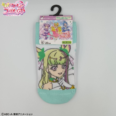 キッズ　クルーソックス（15-20cm・プリキュア）