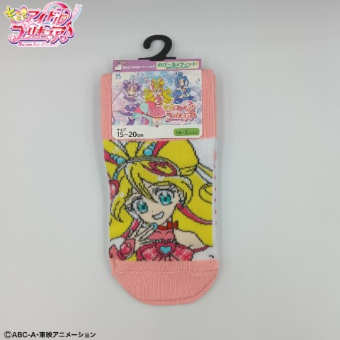 キッズ　クルーソックス（15-20cm・プリキュア）