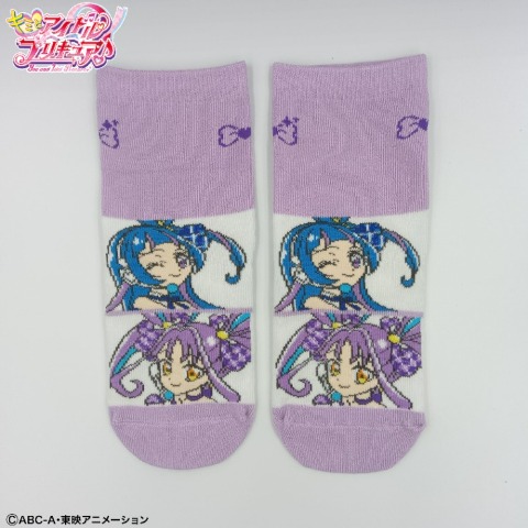 キッズ　クルーソックス（15-20cm・プリキュア）