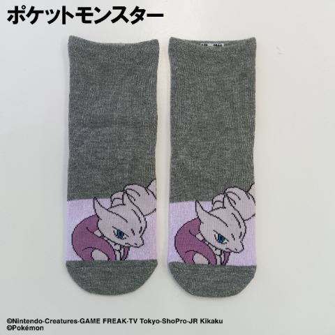 キッズ　クルーソックス（15-20・19-24cm / ポケットモンスター）