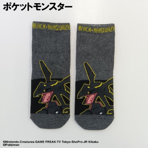 キッズ　クルーソックス（19-24cm・ポケットモンスター）