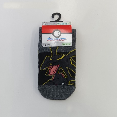 キッズ　クルーソックス（19-24cm・ポケットモンスター）