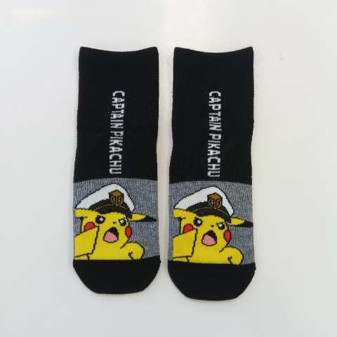 キッズ　クルーソックス（19-24cm・ポケットモンスター）