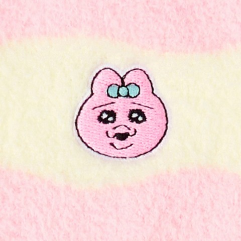 キッズ もこもこ靴下 2足組（19-24cm・おぱんちゅうさぎ）