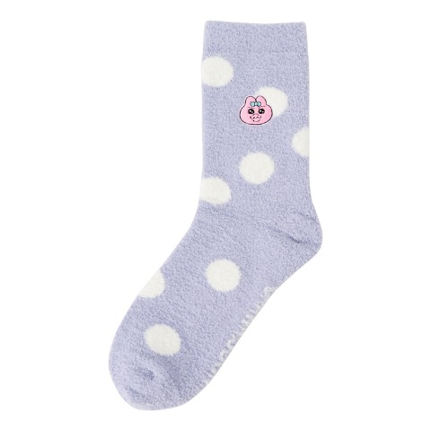 キッズ もこもこ靴下 2足組（19-24cm・おぱんちゅうさぎ）
