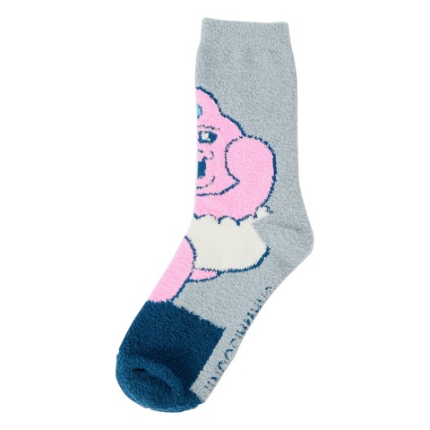 キッズ もこもこ靴下 2足組（19-24cm・おぱんちゅうさぎ）