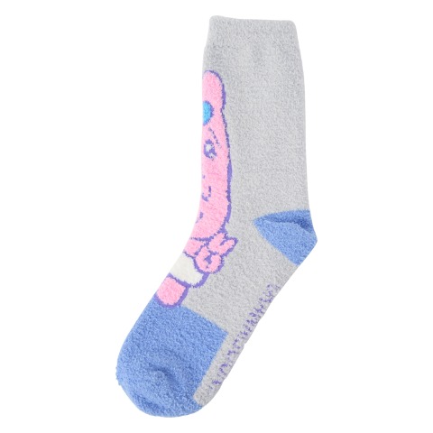 キッズ もこもこ靴下 2足組（19-24cm・おぱんちゅうさぎ）