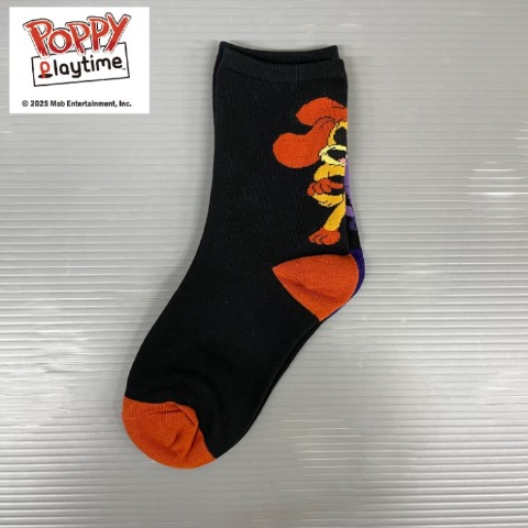 キッズ　クルーソックス（19-24cm・Poppy Playtime）