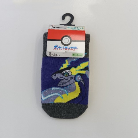 キッズ　クルーソックス（15-20cm・19-24cm　ポケットモンスター）