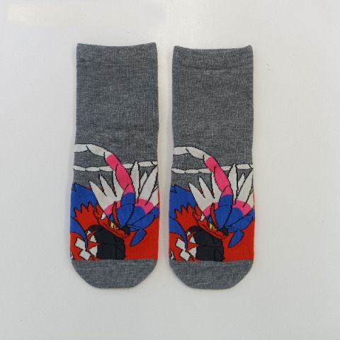 キッズ　クルーソックス（15-20cm・19-24cm　ポケットモンスター）